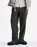 SOPHNET. 25A/W LIGHT MELTON WOOL ROYAL NAVY PANTS [ SPNT-252004 ]