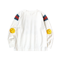 KAPITAL 16/- Dense Jersey Elbow-Rip Football Long T-Shirt (88pt) [ EK-1603LC ] cotwo