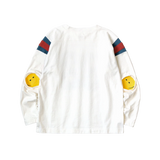 KAPITAL 16/- Dense Jersey Elbow-Rip Football Long T-Shirt (88pt) [ EK-1603LC ] cotwo