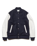 SOPHNET. 25A/W MELTON LAMBSWOOL VARSITY JACKET [ SPNT-252005 ]