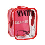 ONE PIECE BASE SHOP Clear Pouch WANTED
