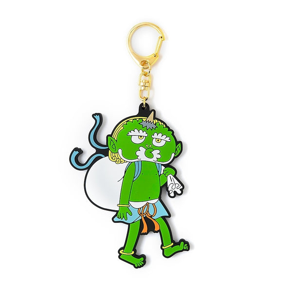 MURAKAMI TAKASHI Mononoke KYOTO Rubber Key Holder ( Thunder God ) [ SSZS-32168 ]