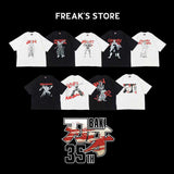 [ Pre-order ] FREAK'S STORE x SON OF OGRE BAKI HANMA 35th Printed Crew-Neck T-Shirt