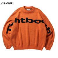 TIGHTBOOTH 24A/W BIG LOGO KNIT SWEATER [ FW24-KN02 ]