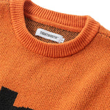 TIGHTBOOTH 24A/W BIG LOGO KNIT SWEATER [ FW24-KN02 ]