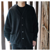 MASTERMIND WORLD 24A/W LOUNGE CARDIGAN [ MW24S13-BL056 ]