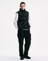 SOPHNET. 25A/W HOLLOW TUSSAH DOWN VEST [ SPNT-252019 ]