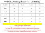 UNDERCOVER Logo Pocket Tee [ UC1F9802 ]