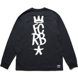 F.C.Real Bristol 25A/W ERIC HAZE: EMBLEM L/S TEE [ FCRB-242156 ]