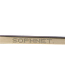 SOPHNET. BASIC LINE KANEKO OPTICAL TITANIUM SUNGLASSES BOSTON [ SOPH-000097 ]