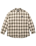 F.C.Real Bristol 25A/W BIG LOGO L/S BAGGY SHIRT [ FCRB-252090 ]