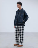 [ Pre-order ] uniform experiment 26A/W LINE FLANNEL CHECK EASY PANTS [ UE-262041 ]