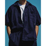 JAPAN Convenience Store x A.H Open Collar Oversized Shirt