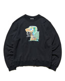uniform experiment 25A/W ASGER JORN: LANDSCAPE SWEATSHIRT [ UE-252029 ]