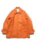 SOPHNET. 26A/W WOOL MELTON SHORT OVERCOAT [ SPNT-262012 ]