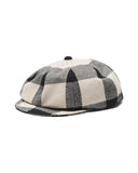 [ Pre-order ] uniform experiment 26A/W FLANNEL CHECK NEWSBOY CAP [ UE-262043 ]