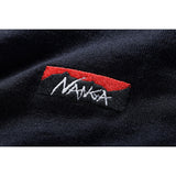 NANGA x Like a Dragon Studio ECO HYBRID BOX LOGO EMBROIDERY TEE