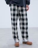 [ Pre-order ] uniform experiment 26A/W LINE FLANNEL CHECK EASY PANTS [ UE-262041 ]