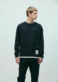 [ Pre-order ] NEIGHBORHOOD 26S/S BW . LAYERED TRIM CREWNECK LS [ 261UWNH-CSM05 ]