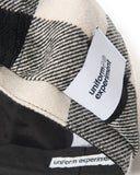 [ Pre-order ] uniform experiment 26A/W FLANNEL CHECK NEWSBOY CAP [ UE-262043 ]