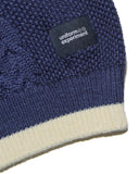 [ Pre-order ] uniform experiment 26A/W STAR PRINT CHECK PANELED CABLE KNIT [ UE-262049 ]