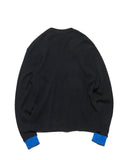 [ Pre-order ] uniform experiment 26A/W COLOR RIBBED WAFFLE CREWNECK TOP [ UE-262017 ]