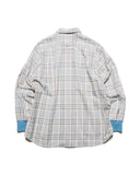 [ Pre-order ] SOPHNET. 26A/W FLANNEL CHECK RIBBED SHIRT [ SPNT-262006 ]