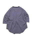 [ Pre-order ] SOPHNET. 26A/W BORDER RAGLAN 3/4 SLEEVE WIDE TEE [ SPNT-262078 ]