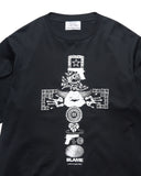 [ Pre-order ] uniform experiment 26A/W JUDY BLAME: COLLECTIVE CROSS L/S TEE [ UE-262085 ]