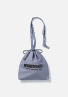 NEIGHBORHOOD 25S/S LOGO DRAWSTRING SHOULDER BAG [ 251MYNH-CG03 ]