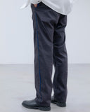 [ Pre-order ] uniform experiment 26A/W STRETCH TWILL SIDE TAPE PANTS [ UE-262007 ]