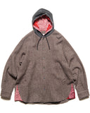 SOPHNET. 26A/W LINEN WOOL HOODED SHIRT [ SPNT-262037 ]