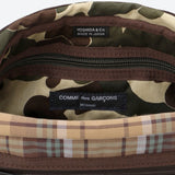 COMME des GARCONS HOMME x PORTER Cotton Check Shoulder Bag [ HM-K203-051 ]