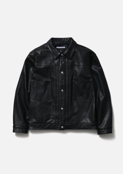 Pre-order ] NEIGHBORHOOD 26S/S LEATHER TYPE-2 JACKET [ 261SZNH