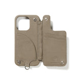 SOPHNET. 24S/S DEMIURVO LEATHER PHONE CASE for iPhone 14 [ SOPH-240084 ]