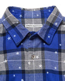 [ Pre-order ] uniform experiment 26A/W STAR PRINT CHECK SHIRT [ UE-262047 ]