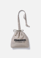 NEIGHBORHOOD 25S/S LOGO DRAWSTRING SHOULDER BAG [ 251MYNH-CG03 ]