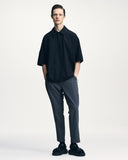 SOPHNET. 26S/S 4WAY STRETCH SHIRRING SLIM-FIT SLACKS [ SPNT-260046 ]