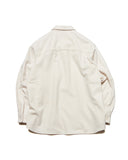 SOPHNET. 25A/W LIGHT MELTON WOOL HALF-ZIP SHIRT [ SPNT-252003 ]