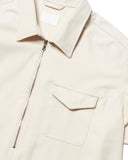 SOPHNET. 25A/W LIGHT MELTON WOOL HALF-ZIP SHIRT [ SPNT-252003 ]