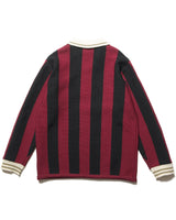 F.C.Real Bristol 25A/W STRIPE KNIT SHIRT [ FCRB-252086 ]