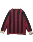 F.C.Real Bristol 25A/W STRIPE KNIT SHIRT [ FCRB-252086 ]