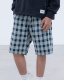 [ Pre-order ] uniform experiment 26A/W STAR PRINT CHECK CUT-OFF SHORTS [ UE-262035 ]