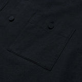 JAPAN Convenience Store Cotton Linen Open Ccollar Shirt