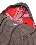 [ Pre-order ] SOPHNET. 26A/W LINEN WOOL HOODED SHIRT [ SPNT-262037 ]
