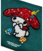 UNDERCOVER x Sanrio Characters Beads Embroidery Badges Pouch - Melody [ UC2D8P02-2 ]