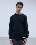 [ Pre-order ] uniform experiment 26A/W COLOR RIBBED WAFFLE CREWNECK TOP [ UE-262017 ]