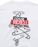 [ Pre-order ] uniform experiment 26A/W JUDY BLAME: RICHEST DREAMS L/S TEE [ UE-262086 ]