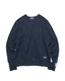 uniform experiment 26A/W LINE FLANNEL CHECK PANELED CREWNECK TOP [ UE-262042 ]