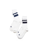 [ Pre-order ] SOPHNET. 26A/W 2-PACK RIB LINE SOCKS [ SPNT-262109 ]
